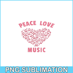 peace love music png, sweet valentine png, valentine holidays png