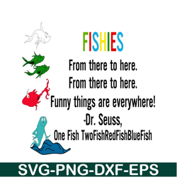 fishies from there to here svg, dr seuss svg, dr seuss quotes svg ds2051223249