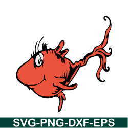 smiling red fish svg, dr seuss svg, cat in the hat svg ds205122325