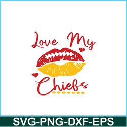 love my chiefs svg png dxf, kelce bowl svg, patrick mahomes svg