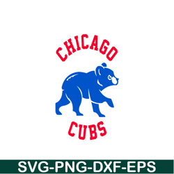 chicago cubs the iconic bear svg png dxf eps ai, major league baseball svg, mlb lovers svg mlb01122301