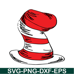 A Hat SVG, Dr Seuss SVG, Cat In The Hat SVG DS205122339