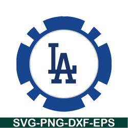 los angeles dodgers blue white logo svg, major league baseball svg, mlb lovers svg mlb011223111