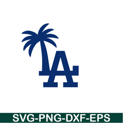 la dodgers coconut tree svg, major league baseball svg, mlb lovers svg mlb011223119