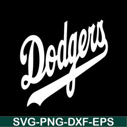 la dodgers white text svg, major league baseball svg, mlb lovers svg mlb011223120