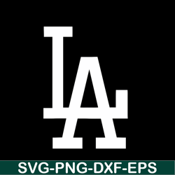 la the white text svg, major league baseball svg, mlb lovers svg mlb011223123