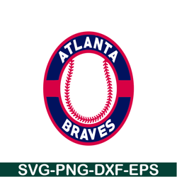 atlanta braves pink blue logo svg png dxf eps ai, major league baseball svg, mlb lovers svg mlb30112321