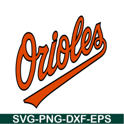 baltimore orioles orange text svg png dxf eps ai, major league baseball svg, mlb lovers svg mlb30112328