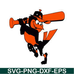 baltimore orioles iconic bird svg png dxf eps ai, major league baseball svg, mlb lovers svg mlb30112332