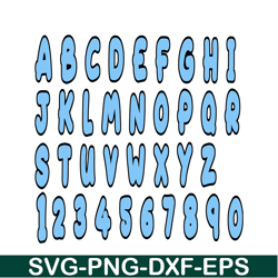 bluey alphabet svg png dxf eps bluey design svg bluey vibes svg