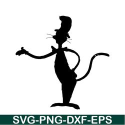 the whole cat in the hat black shadow svg, dr seuss svg, cat in the hat svg ds105122332