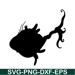 the 3rd fish black shadow svg, dr seuss svg, cat in the hat svg ds105122339