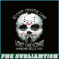 go camp crystal lake png worst case scenario someone kills you png camping jason voorhees png