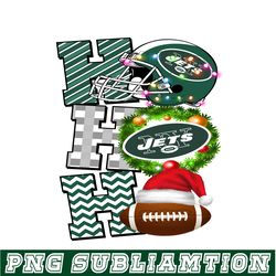 hohoho jets png, christmas nfl team png, national football league png