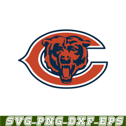 chicago bears svg png eps, national football league svg, nfl lover svg