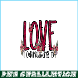 love corinthians png, retro valentine png, valentine holidays png