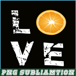 orange love png, retro valentine png, valentine holidays png