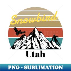 snowbird ski - utah - artistic sublimation digital file - boost your success with this inspirational png download