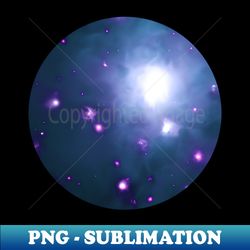 galaxy center - unique sublimation png download - perfect for sublimation mastery