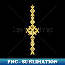 gold x nicklaus - modern sublimation png file - add a festive touch to every day