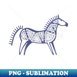 blue jean horse - premium png sublimation file - perfect for sublimation art