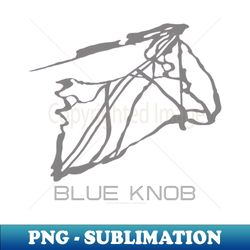 blue knob resort 3d - aesthetic sublimation digital file - perfect for creative projects