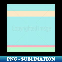 a delightful medley of light pink blue lagoon magic mint and pale peach stripes - png transparent digital download file for sublimation - instantly transform your sublimation projects