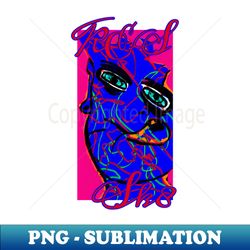 knotty ends surf knotty head - png sublimation digital download - vibrant and eye-catching typography