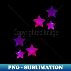 galaxy stars sticker pattern - exclusive png sublimation download - perfect for sublimation mastery