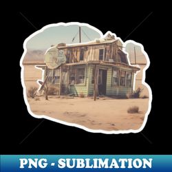 abandoned shop - signature sublimation png file - unleash your creativity