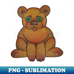 honey bear - decorative sublimation png file - vibrant and eye-catching typography