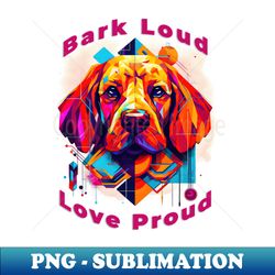 robot dog - futuristic canine companion design collection - signature sublimation png file - vibrant and eye-catching typography