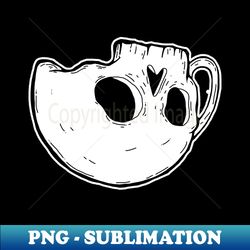 skull mug - creative sublimation png download - perfect for sublimation mastery