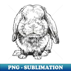 Holland Lop Mom Rabbit Bunny Dad Easter Day - Artistic Sublimation Digital File - Revolutionize Your Designs