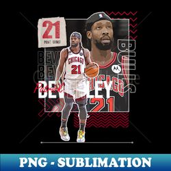 Patrick Beverley Paper Poster Version 6 - Modern Sublimation PNG File - Bring Your Designs to Life