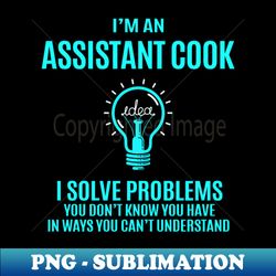 assistant cook - exclusive png sublimation download - perfect for creative projects