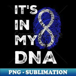 mtis its in my dna metis blue flag - artistic sublimation digital file - perfect for sublimation mastery