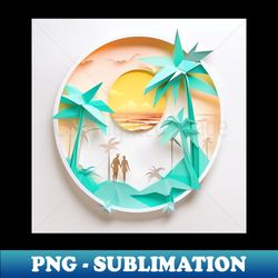 summer of love 6 - decorative sublimation png file - bold & eye-catching