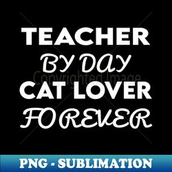 teacher cat - vintage sublimation png download - perfect for sublimation mastery