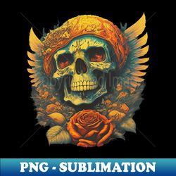 skull 2 - exclusive sublimation digital file - bring your designs to life