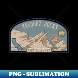 vasquez rocks - professional sublimation digital download - transform your sublimation creations