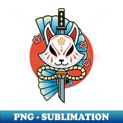 kitsune kawaii tattoo - elegant sublimation png download - stunning sublimation graphics