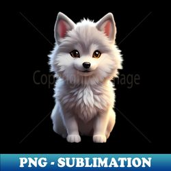 cute tiny puppy sticker - creative sublimation png download - stunning sublimation graphics