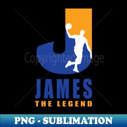 James Player Basketball Your Name The Legend - Instant PNG Sublimation Download - Perfect for Creative Projects