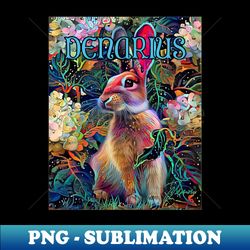 enchanted rabbit - digital sublimation download file - transform your sublimation creations