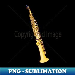 soprano saxophone - elegant sublimation png download - boost your success with this inspirational png download