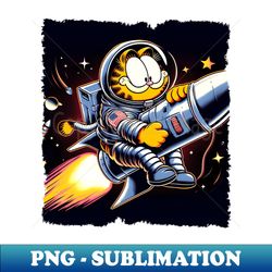 spaceman garfield 8 - premium png sublimation file - instantly transform your sublimation projects