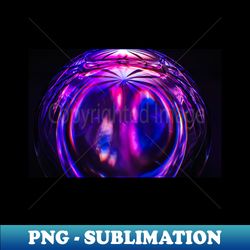 crystal ball - high-resolution png sublimation file - bring your designs to life