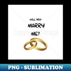ring proposal idea - bride  marriage - png transparent sublimation file - unleash your creativity
