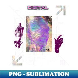 digital face - instant sublimation digital download - stunning sublimation graphics